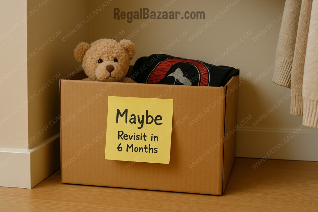 How to Declutter When You Want to Keep Everything - Revisit in 6 Months